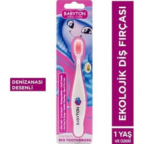 Resim Babyton Bio Denizanası Çocuk Diş Fırçası 