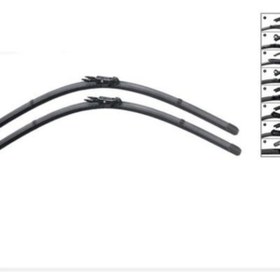 Resim Enva Ford Courier Ön Cam Muz Silecek Süpürgesi Takımı Seti 2014-2017 