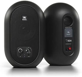 Resim JBL 1 Serisi 104 Kompakt Masaüstü Hoparlörler, Beslemeli Referans Monitörler - Bluetooth (çifti olarak satılır) etkin 