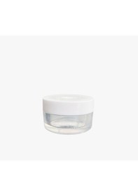 Resim 10ml Şeffaf Akrilik Plastik Krem Kavanozu Beyaz Kapaklı, 24 Adet, Krem Kavanozu, Kozmetik Kavanoz, Plastik Kavanoz Şeffaf 