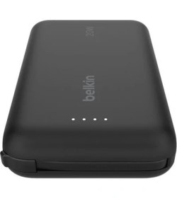 Resim Belkin Boostcharge 10000MAH 20W Power Bank Entegre Usb-C Kablolu - Siyah 