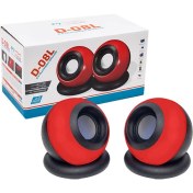 Resim Magicvoice D-08L 1 + 1 USB Mini Oval Hoparlor ( 3W+3W*4 Ohm) Magıcvoıce 