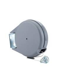 Resim Duvara Monte Tek Ipli Yeni Nesil Çek Bırak Portatif Katlanabilen Pratik Kolay Çamaşır Ipi 4.2mt - Antrasit Beyaz 