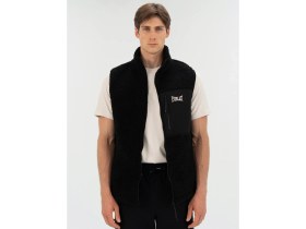 Resim Everlast Winter Essentials Siyah Erkek Full Zip Sherpa Yelek 
