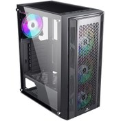 Resim GAMEBOOSTER gb-f3107b 650w 80+ bronze usb 3.0, atx mesh, rgb fan, siyah kasa gb-f3107b 650w 80+ bronze usb 3.0, atx mesh, rgb fan, siyah kasa