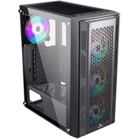 Resim GAMEBOOSTER gb-f3107b 650w 80+ bronze usb 3.0, atx mesh, rgb fan, siyah kasa gb-f3107b 650w 80+ bronze usb 3.0, atx mesh, rgb fan, siyah kasa