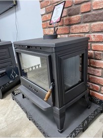 Resim Retro Lüx Döküm Soba Fs042 