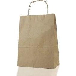 Resim Kraft Burgu Saplı Çanta 27*16*9 (5 Adet) 