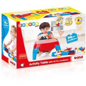 Resim NW NessiWorld 5298 AKTIVITE OYUN MASASI 30PCS MEGA BLOK 