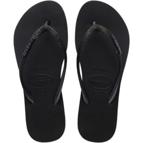 Resim Havaianas Slım Flatform Sparkle Platform Parmak Arası Kadın Terlik 