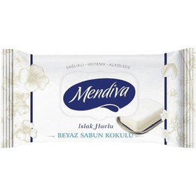 Resim Mendiva Sabun Kokulu Islak Havlu 60'lı 