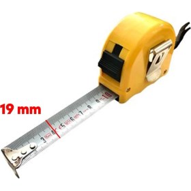 Resim Normadia Bükülebilir Metal Şerit Metre, 5 M, En 19 Mm, Plastik Kasa 