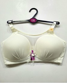 Resim F.k Önü Tül Detaylı Toparlayıcı Sütyen-ecru Ekru 