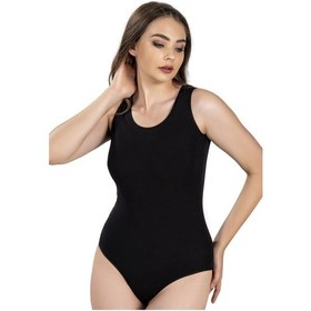 Resim Jiber Kadın Geniş Askılı Kancalı Likralı Body 582 6 Adet 001 