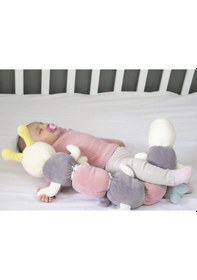 Resim Babyjem Pembe Uyku Arkadaşı Oyuncaklı Tırtıl 