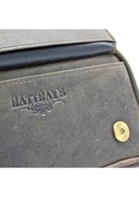 Resim Rattray's Peat Pipe Bag 1 Kahve Deri Pipo Çantası 