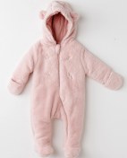 Resim Kız Bebek Kozmonot Ac26095 Pembe 