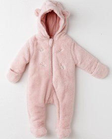 Resim Kız Bebek Kozmonot Ac26095 Pembe 