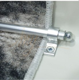 Resim Myfloor Ekonomik Halı Tutucu Merdiven Dip Çubuğu - Gri 90 CM 