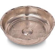 Resim Saint Belisama Kurnacı Bakır Hamam Tası 20CM Nikel 