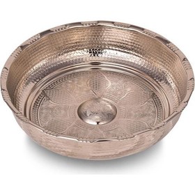 Resim Saint Belisama Kurnacı Bakır Hamam Tası 20CM Nikel 