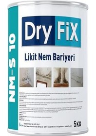 Resim DryFix Nm-S10 Rutubet Nem Küf Engelleyici Boya 5 Kg Beyaz 