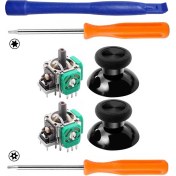 Resim Pop Konsol Xbox One Analog Motor Topuz 2+2 T6 T8 Tornavida Ayırıcı Tamir Set XBOX One Kol Yedek Parça 