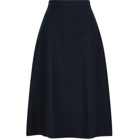 Resim Semi-Flared Cotton Etek (Lacivert) - Blue / UK8/EU36/US4 
