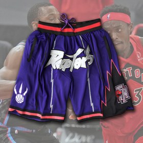 Resim RAPTORS Basketball Şort - Mor / S 