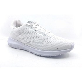 Resim Ryt Paris Beyaz Fileli Memory Foam Günlük Kadın Spor Ayakkabı Beyaz 