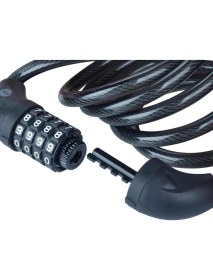 Resim Yale Essential Kablolu Bisiklet Kilidi - Şifreli 