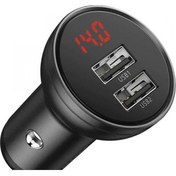 Resim Baseus Super Şarj Çift USB Girişli 24W Araç Çakmaklık Şarjı Araç Şarjı : 12-24V Şarj Akım Korumalı 