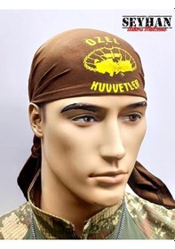 Resim Özel Kuvvetler Kahverengi Bandana 