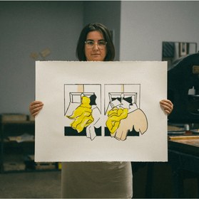 Resim Bakıyorum. Görmeye çalışıyorum. Neyi?, 2022 - 56 x 76 cm / Çerçevesiz 