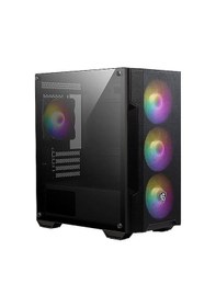 Resim Msı Mag Forge M100a D60 600w 80+ Akrilik Yan Panel 3x120mm 1x120mm Auto Rgb Fan Matx Gaming Bilgisayar Kasası 