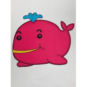 Resim Bebek Battaniye Aplikesi / Bebek ve Çocuk Aplikesi / Büyük Boy Balık 