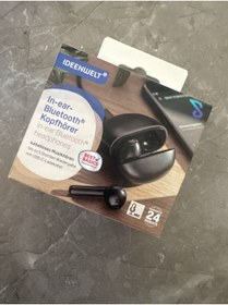 Resim İdeen Welt İdeenwelt Şarjlı Bluetooth Kulaklık Siyah.Alman Markası 