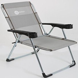 Resim Oodun Gri Kamp Sandalyesi 