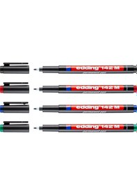 Resim Edding 142m Asetat Kalem m 4 Lü Set 