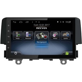 Resim Necvox Dvn-a 1133 Honda Civic Fc5 Gps Dvd Usb Bt Hd Kamera 