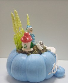 Resim Neolife Yeni Doğan Erkek Bebek Aramıza Hoş Geldin Hediyesi Kabak Teraryum 