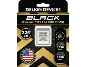 Resim Delkin Devices DELKIN BLACK CFEXPRESS TYPE B 4.0 MEMORY CARD 325GB 