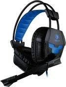 Resim Sades Xpower – Gaming kulaklık Siyah/Mavi 