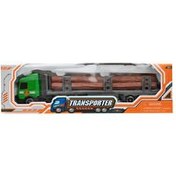 Resim Express Wheels Transporter Die Cast Kereste Kamyon Yeşil 