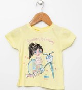 Resim Koton Kız Bebek Sarı T-Shirt 