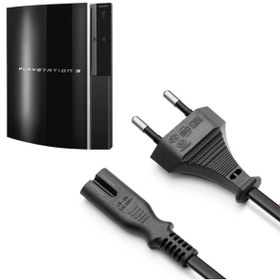 Resim POPKONSOL PS3 Güç Kablosu Playstation 3 Uyumlu Güç Kablosu Power 2 pin Kablo 