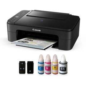 Resim CANONİX Doldurulabilir Kartuşlu Renkli Wifi Yazıcı Tarayıcı Fotokopi Makinesi Çok Fonksiyonlu 