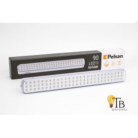 Resim Pelsan 90 Led Li Şarjlı Işıldak8 Saat Aydınlatma Taşınabilir Acil Durum Lambası Yüksek Parlaklık 