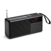 Resim Concord YGA86 Solar Güneş Enerji FM Radyo Fenerli Bluetooth Hoparlör 