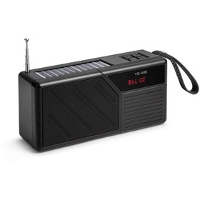 Resim Concord YGA86 Solar Güneş Enerji FM Radyo Fenerli Bluetooth Hoparlör 